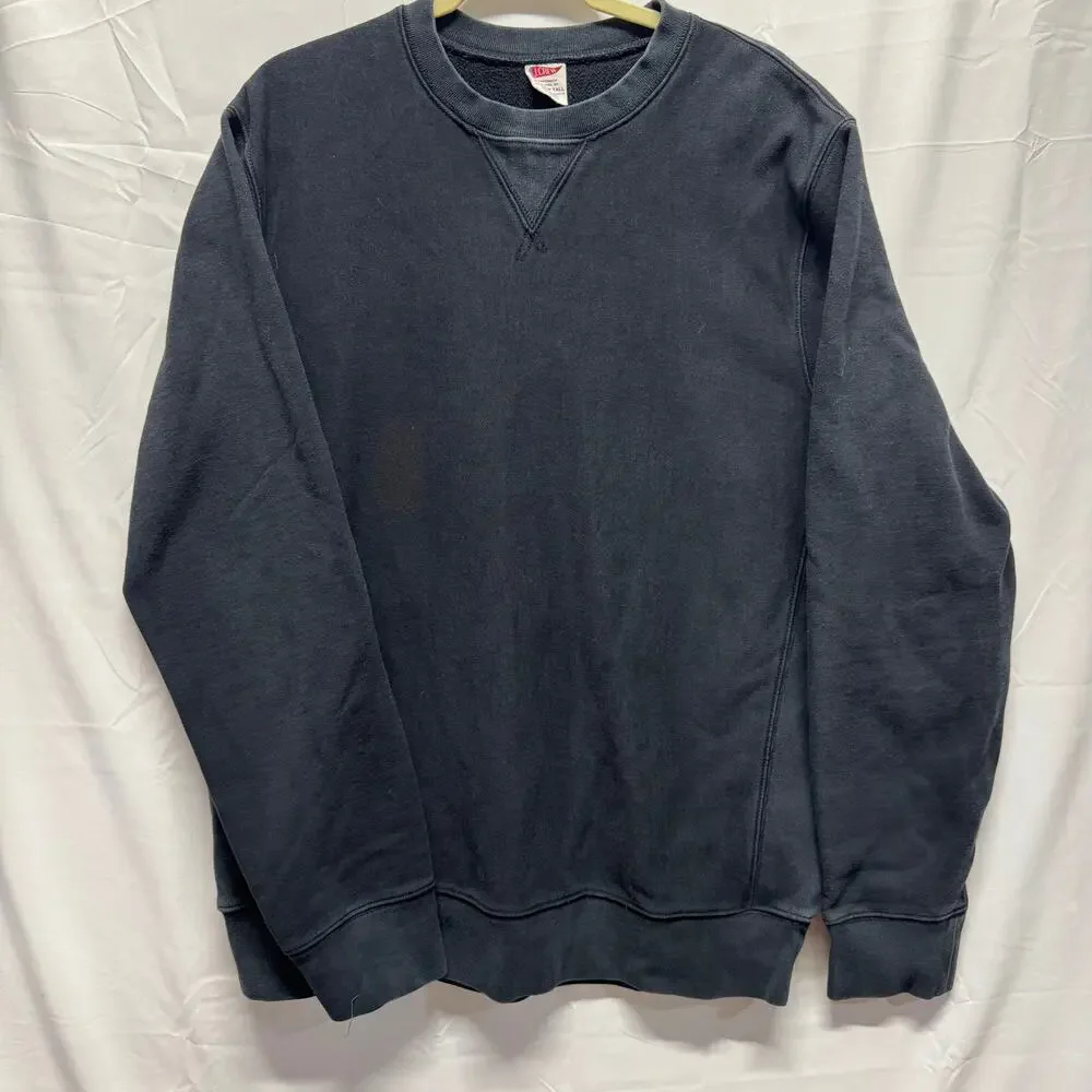 Men's J. Crew XLT Heavyweight Fleece Crewneck Sweatshirt Rugged Workwear Utility